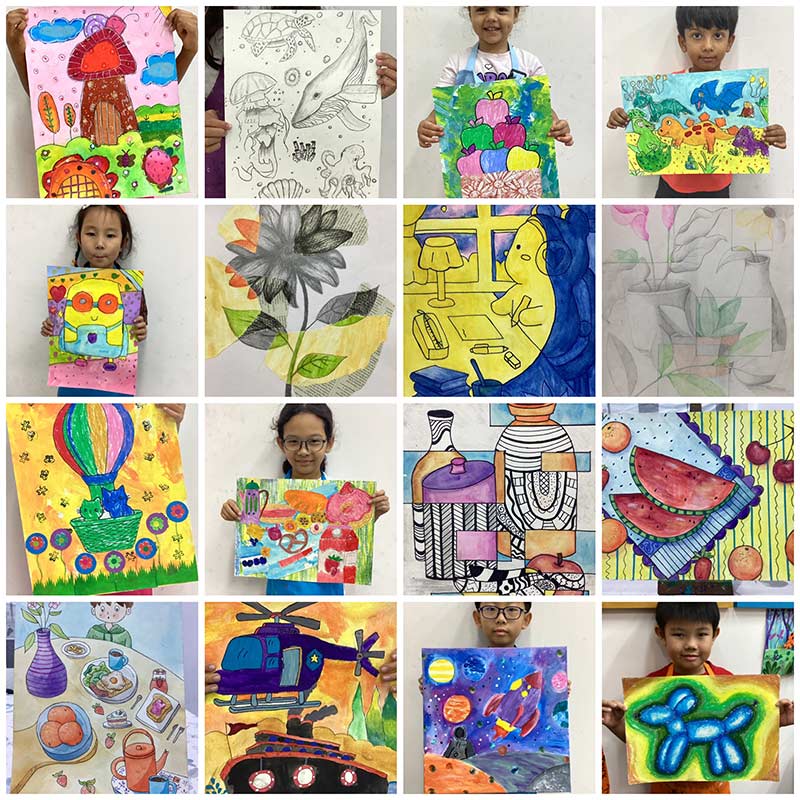 Art Classes for Ages 4-17
